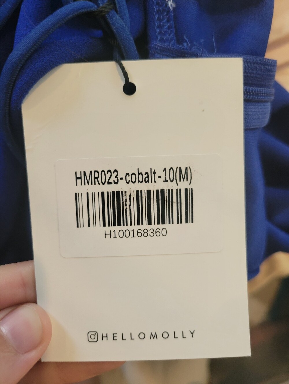 NWT ๐ Hello Molly Cant Afford Me Midi Dress Cobalt *archived style* READ - Picture 7 of 9